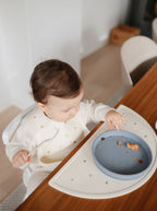Klasikinė silikoninė lėkštė „Classic Suction Plate“ – Stone