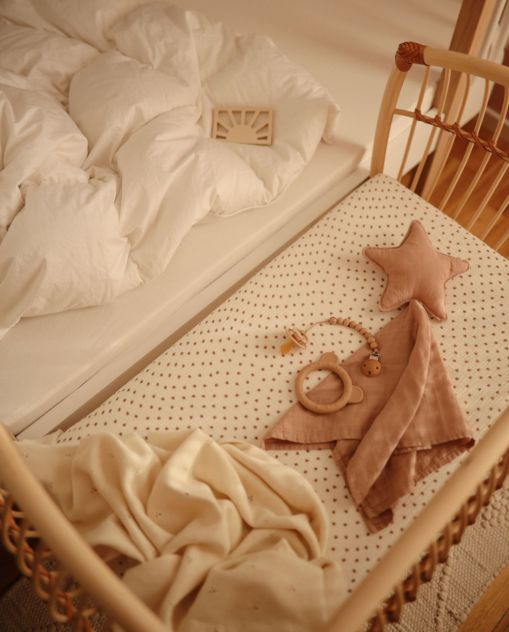 Migdukas „Lovey Cuddle Blanket“ – Star Fall Yellow