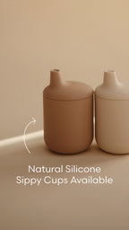 Silikoninė gertuvė „Sippy Cup“ – Natural