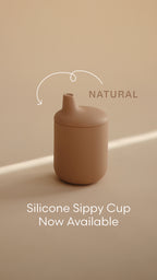 Silikoninė gertuvė „Sippy Cup“ – Natural