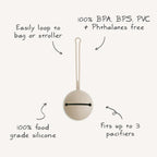 Čiulptukų silikoninis dėklas - Švelni geltona