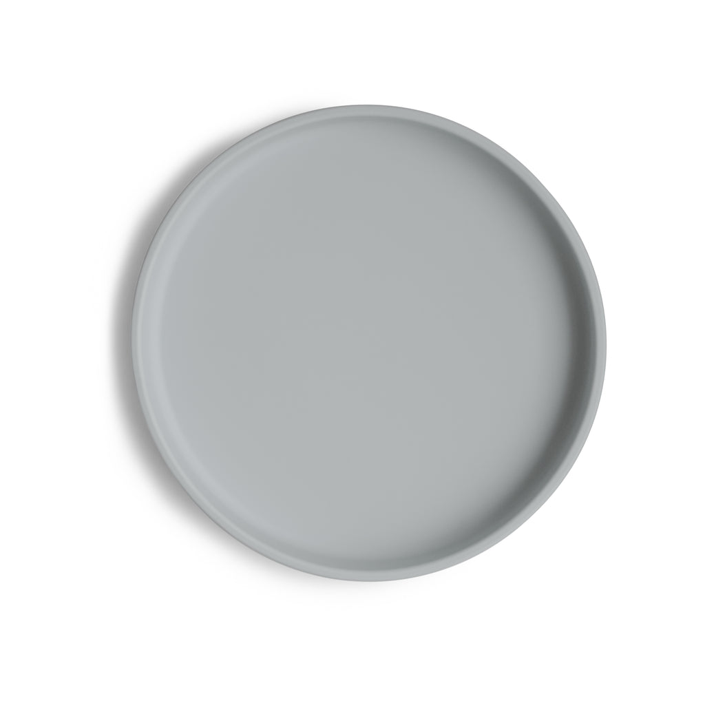 Klasikinė silikoninė lėkštė „Classic Suction Plate“ – Stone