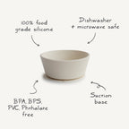 Silikoninė lėkštė „Suction Bowl“ – Stone