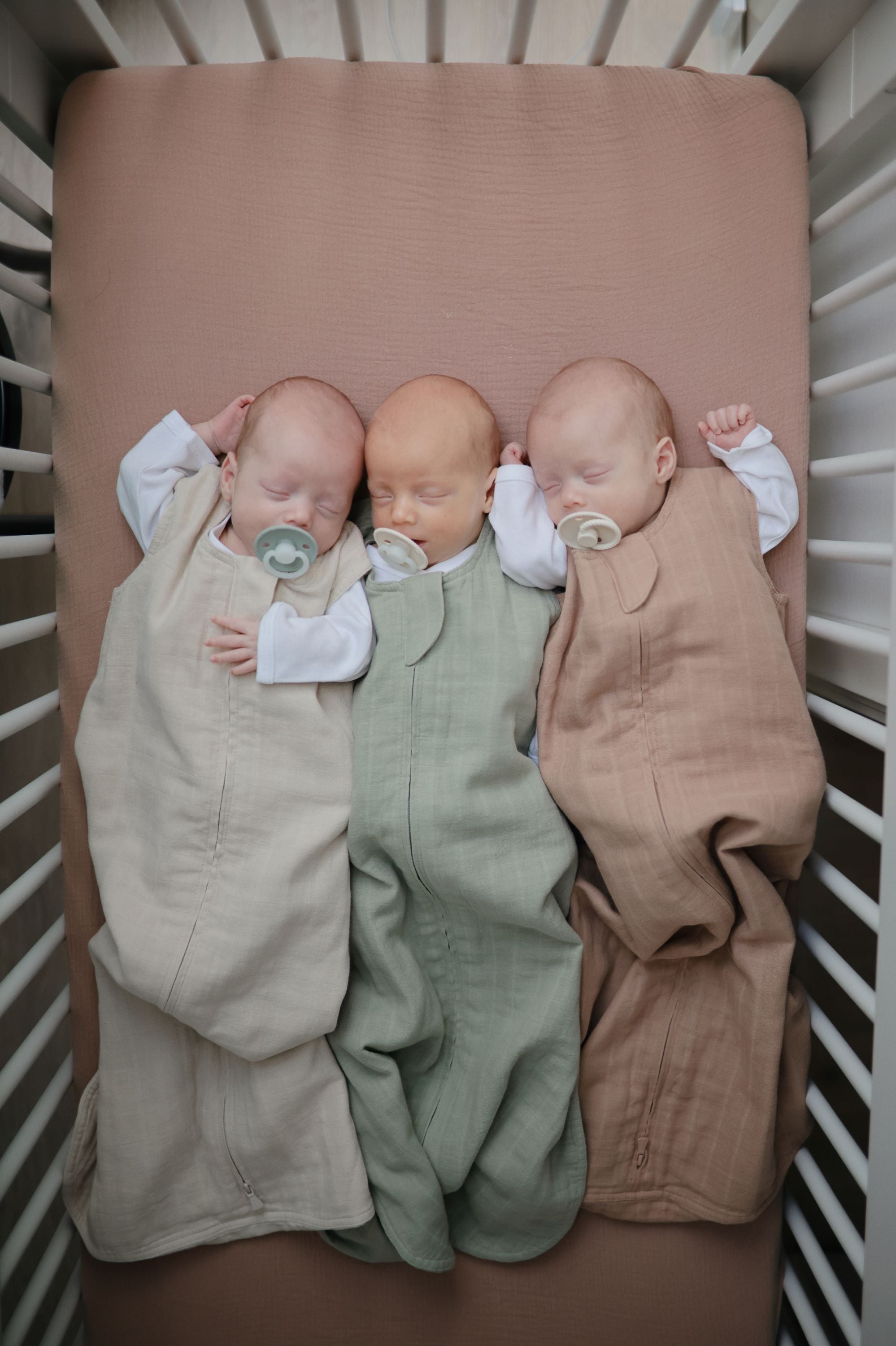 Mushie muslino miegmaišis „Sleep Bag“ – Blush