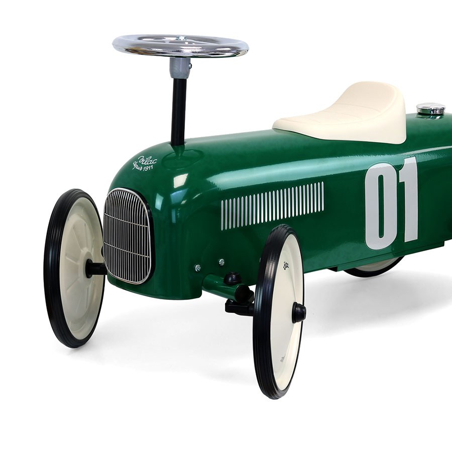 VILAC paspiriama mašinėlė British Green, tamsiai žalia, priekis